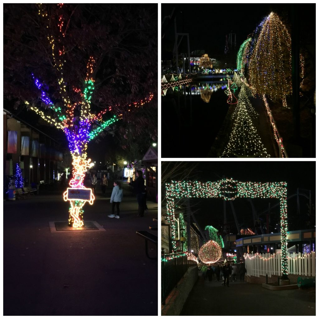 Hershey Christmas Candy Lane
 in the Holiday Festivites at Hersheypark Christmas