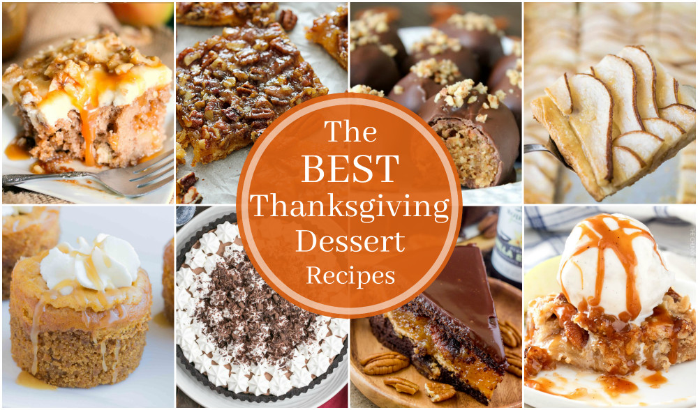 Holiday Desserts For Thanksgiving
 The BEST Thanksgiving Dessert Recipes