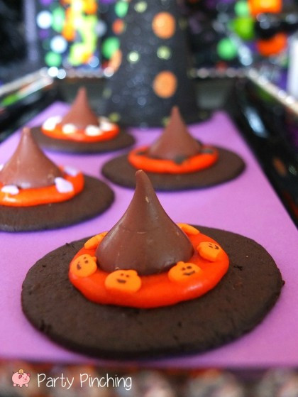 Home Made Halloween Cookies
 Witch Hat Cookies Party Pinching