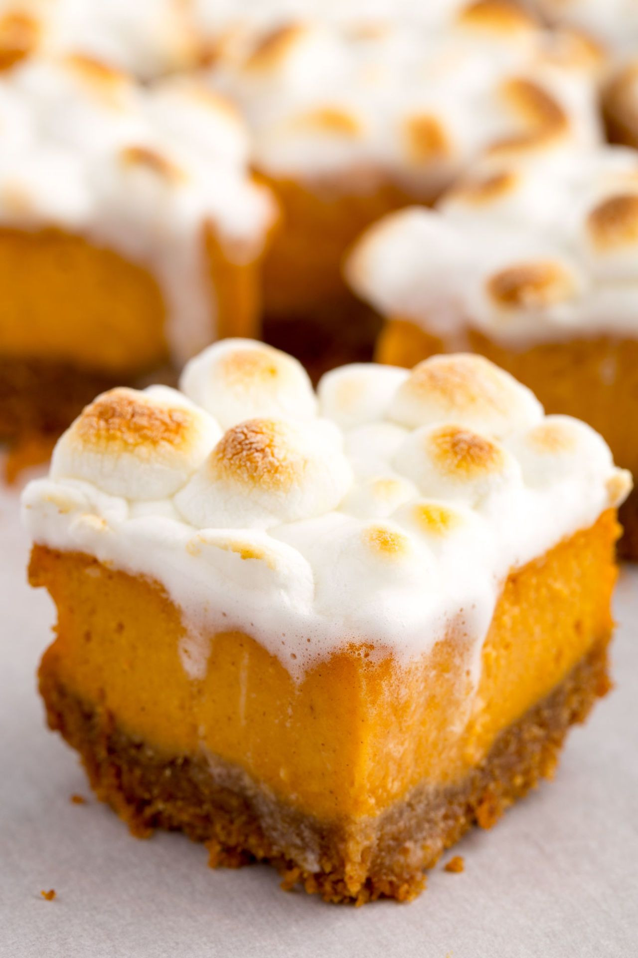 Homemade Thanksgiving Desserts
 Sweet Potato Marshmallow Bars Recipe