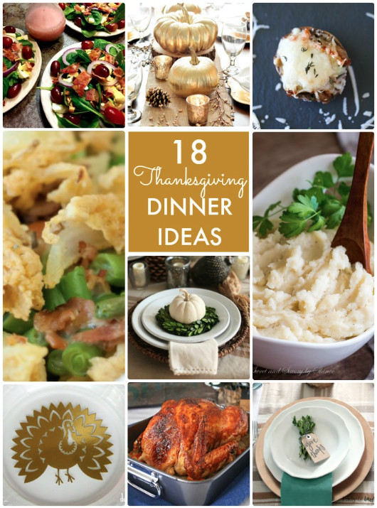 Ideas For Thanksgiving Dinner
 Great Ideas Thanksgiving Dinner Ideas