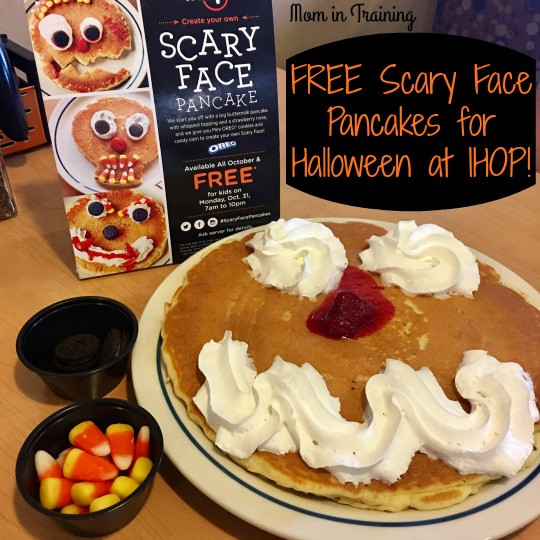 Ihop Free Pancakes Halloween
 Stacy Tilton Reviews FREE Scary Face Pancakes for