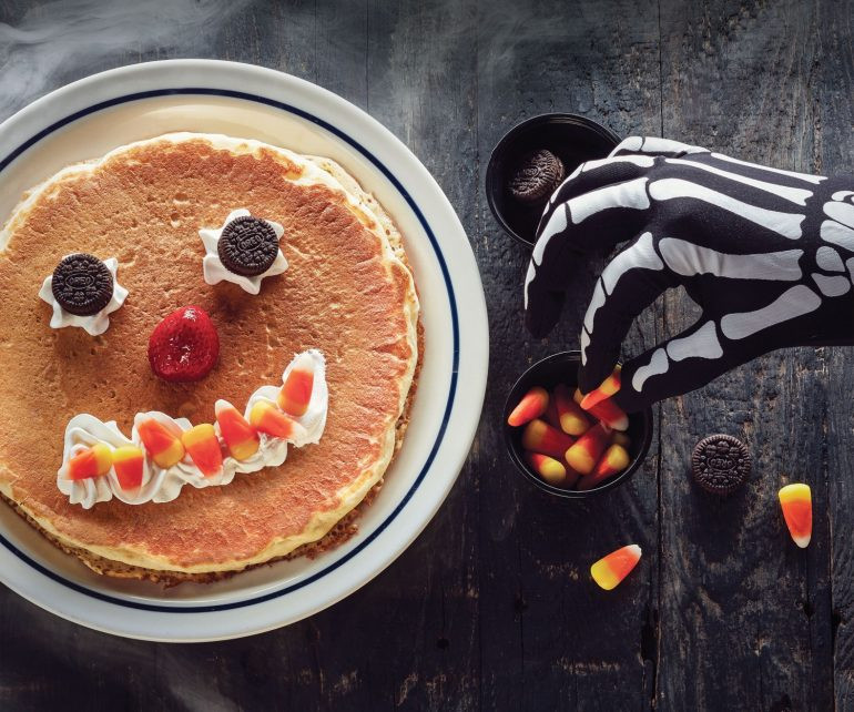 Ihop Free Pancakes Halloween
 Kids Get A Free Spooky Pancake From IHOP Halloween DWYM
