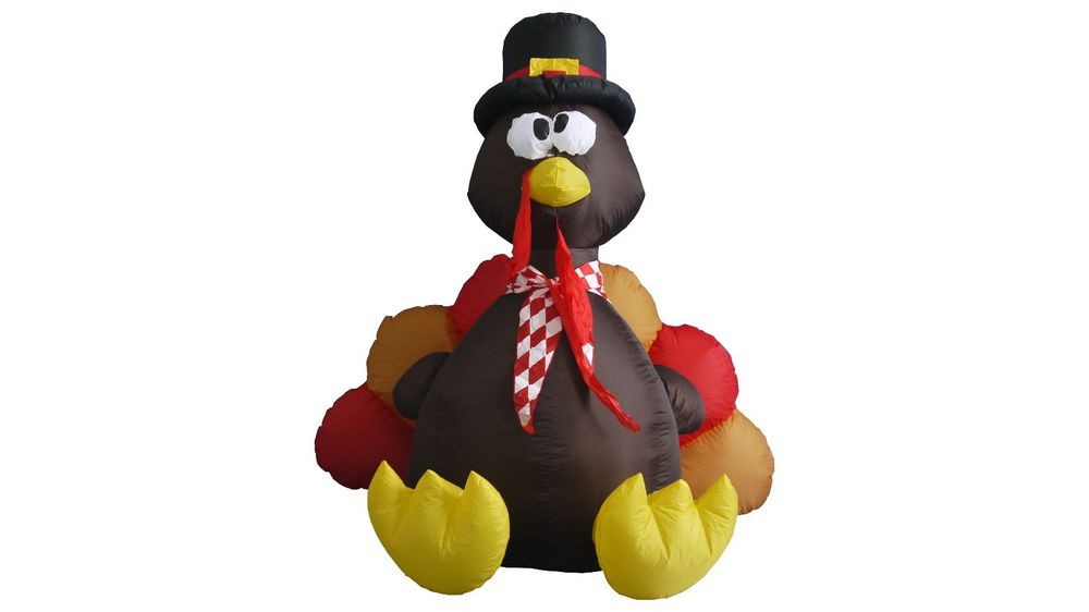 Inflatable Thanksgiving Turkey
 Halloween Thanksgiving Inflatable Turkey Blowup Indoor