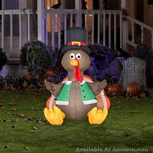 Inflatable Thanksgiving Turkey
 Front Porch Appeal Newsletter November 2017