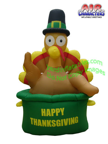 Inflatable Thanksgiving Turkey
 Turkey In Pot