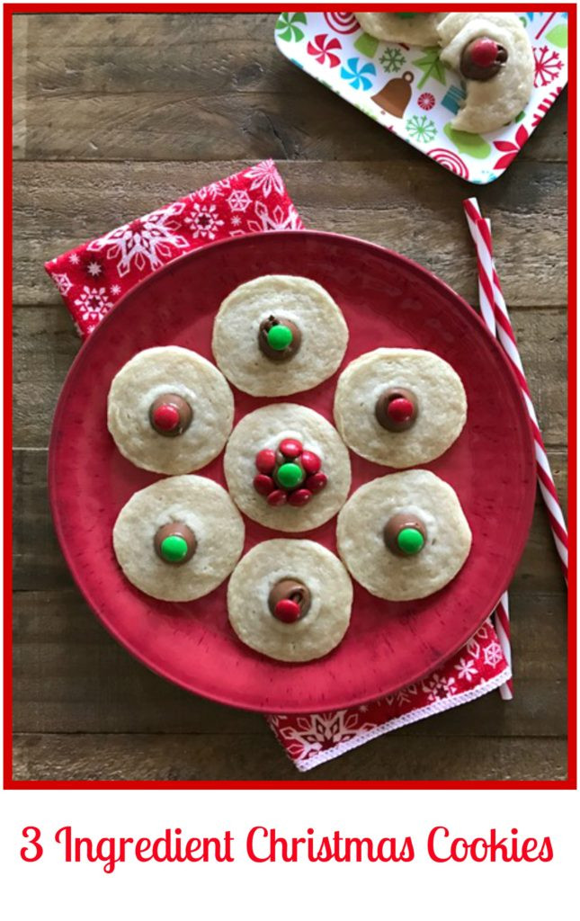Ingredients For Christmas Cookies
 Last Minute Quick and Easy 3 Ingre nt Christmas Cookies