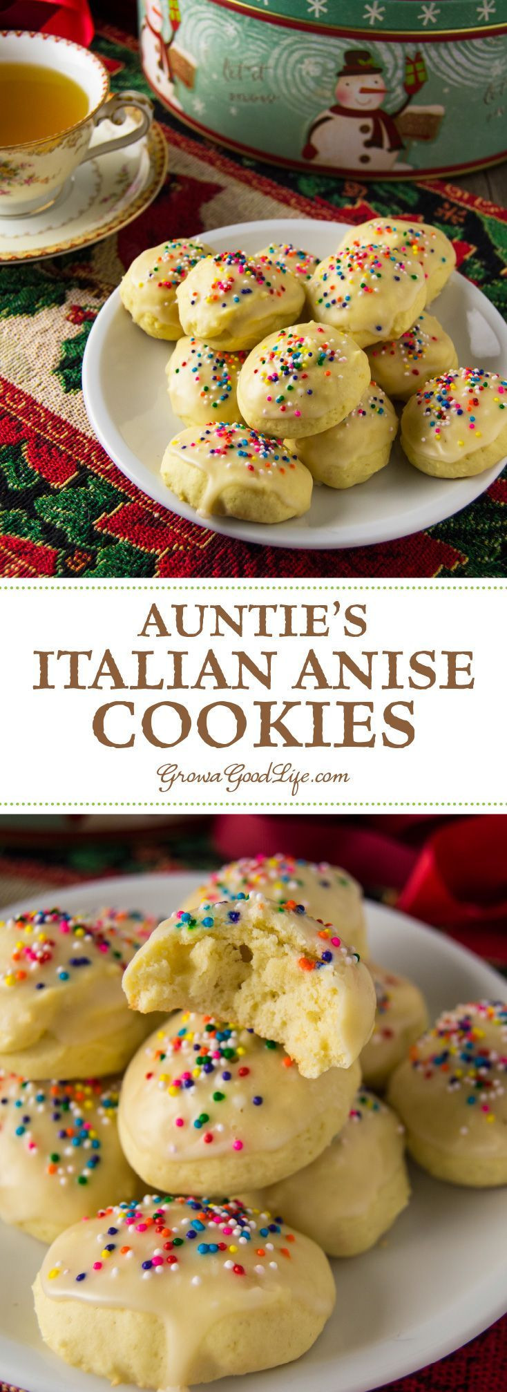 Italian Anise Christmas Cookies
 1000 ideas about Anisette Cookies on Pinterest