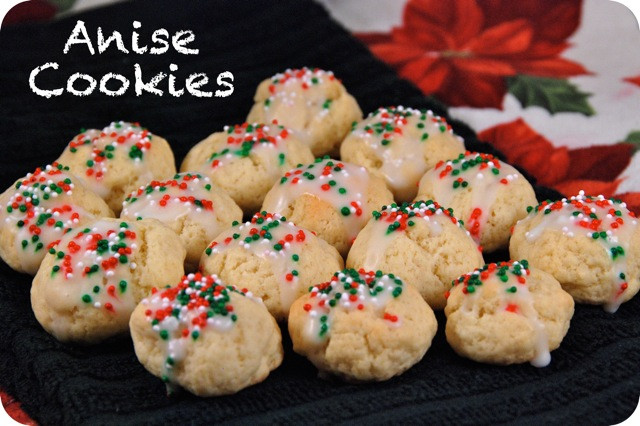 Italian Anise Christmas Cookies
 Anise Christmas Cookies