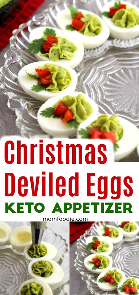 Keto Christmas Appetizers
 Christmas Deviled Eggs Keto Holiday Appetizers Mom Foo