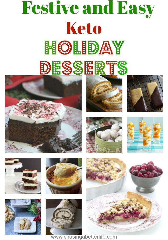 Keto Christmas Desserts
 10 Festive and Easy Keto Holiday Desserts Chasing A