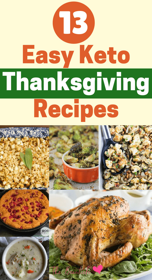 Keto Thanksgiving Desserts
 13 Low Carb Keto Thanksgiving Recipes to Try