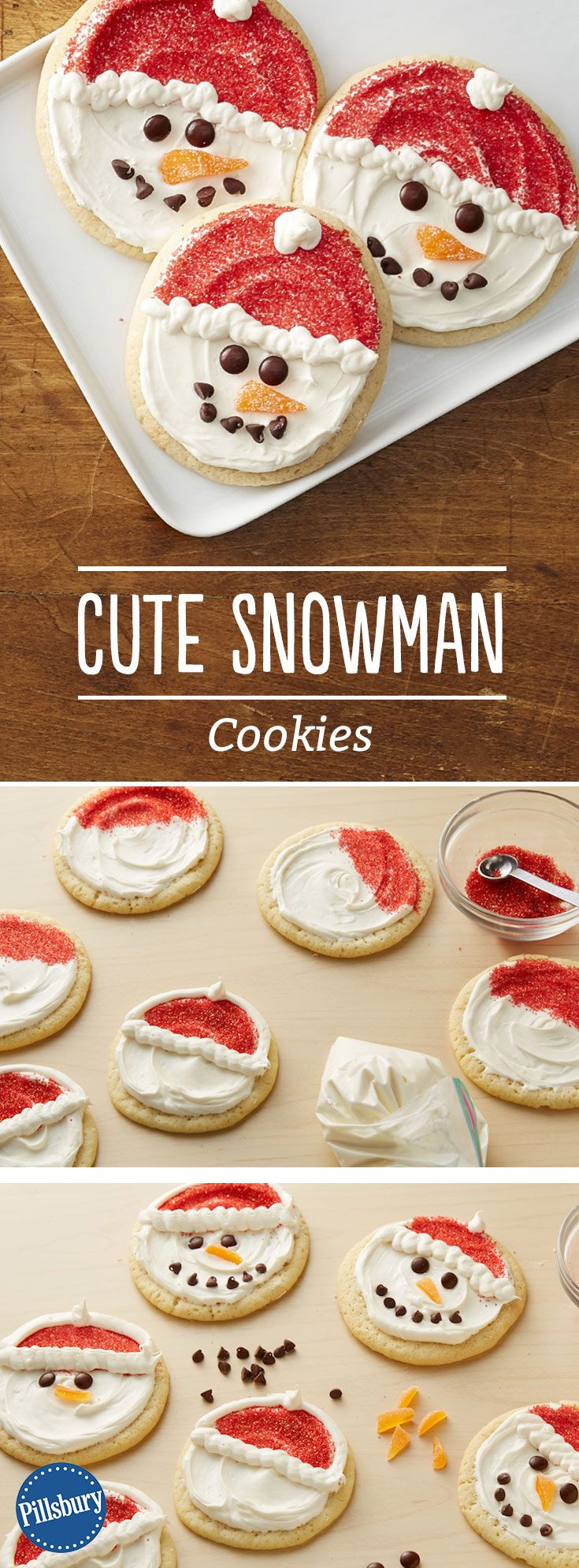 Kid Friendly Christmas Cookies
 1000 ideas about Snowman Cookies on Pinterest