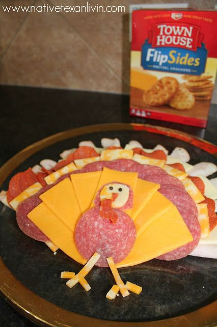Kid Friendly Thanksgiving Appetizers
 Easy Cheesy Meaty Turkey Tray Perfect kid friendly