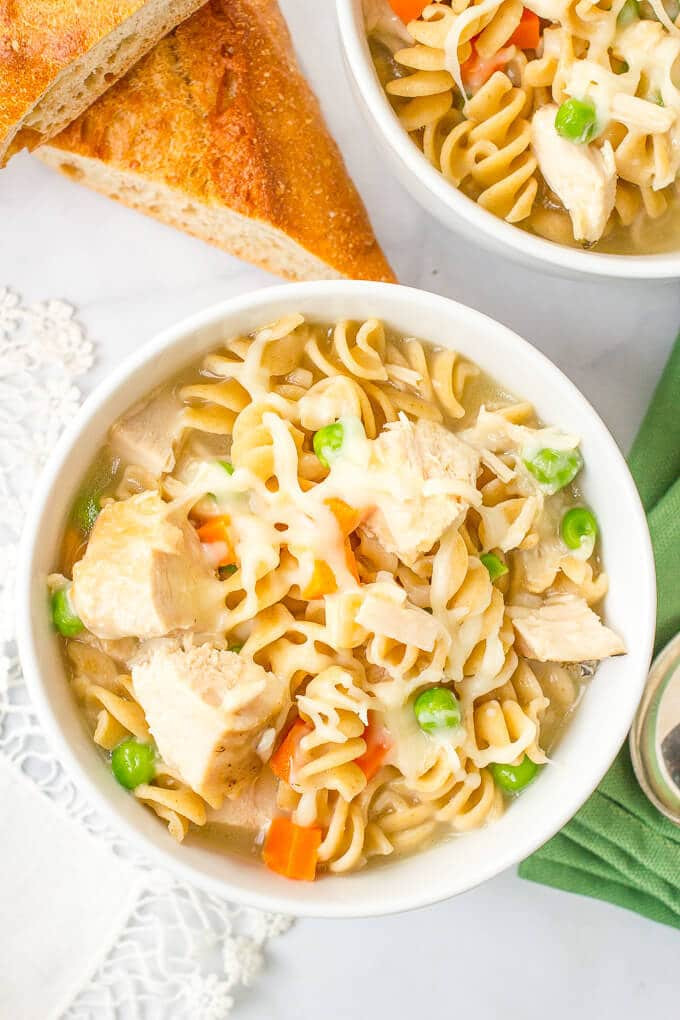 Leftover Thanksgiving Turkey Soup
 15 minute easy turkey noodle soup Family Food on the Table