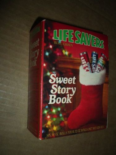 Lifesavers Candy Christmas Books
 Vintage Lifesaver Sweet Story Book UNOPENED Christmas