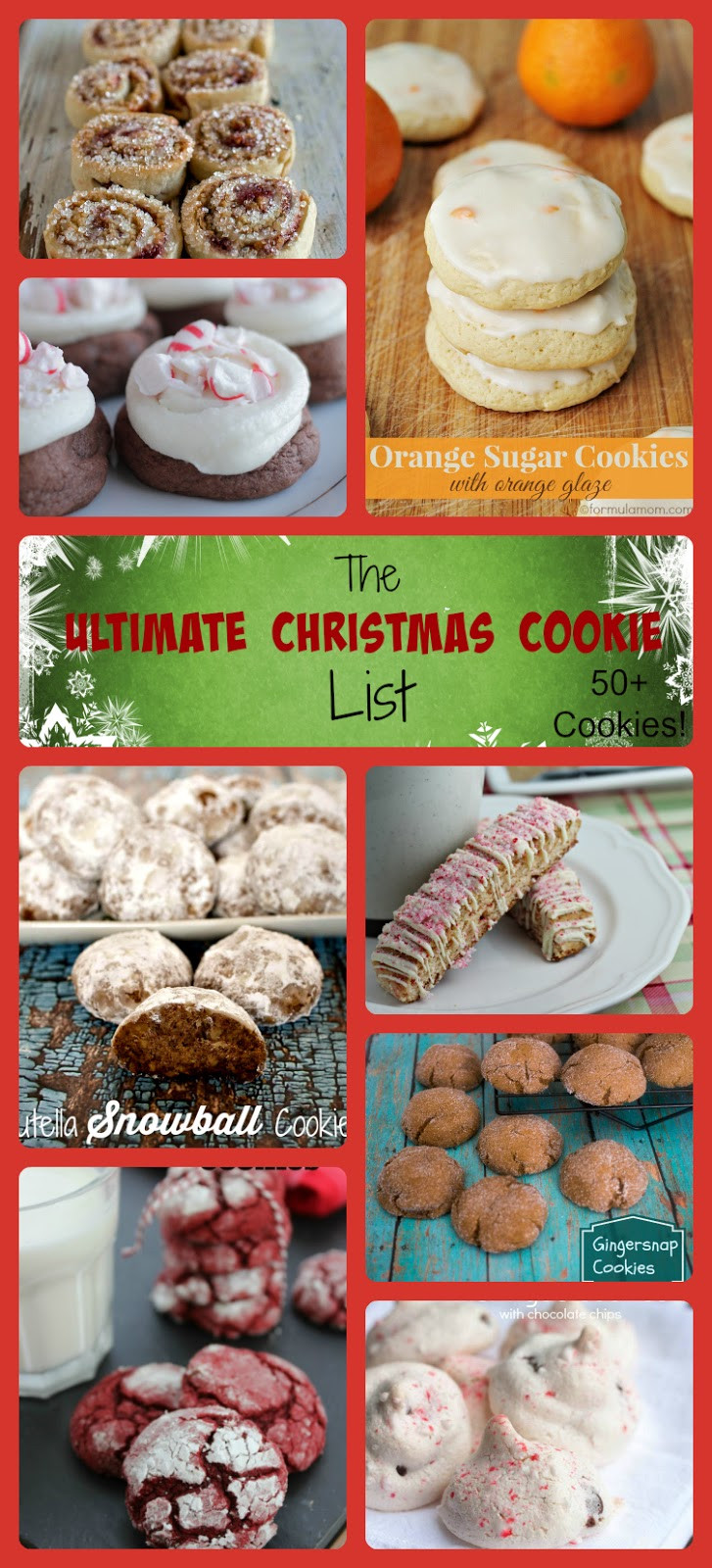 List Of Christmas Cookies
 Hello Happy Place The Ultimate Christmas Cookie List