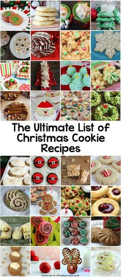 List Of Christmas Cookies
 1000 ideas about Cookie Gifts on Pinterest
