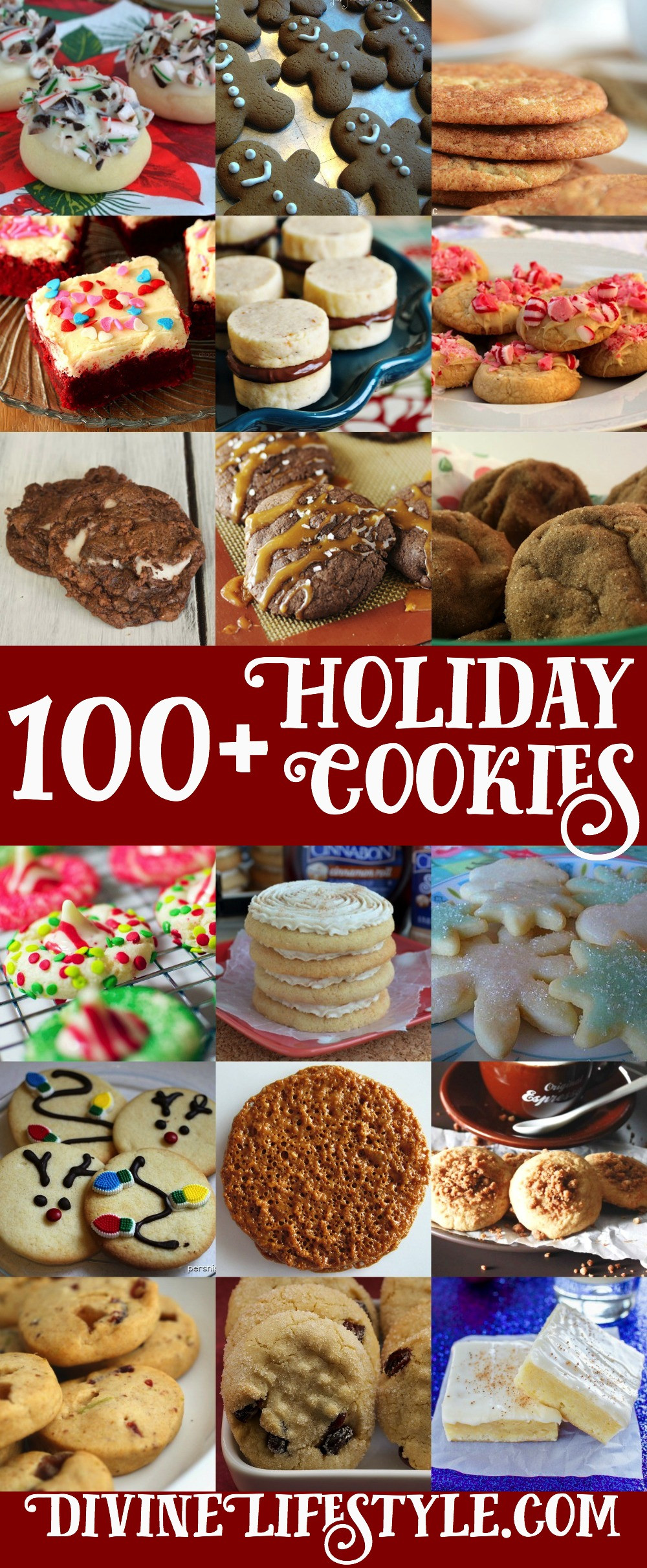 List Of Christmas Cookies
 Ultimate List of 100 Holiday Cookies Recipes