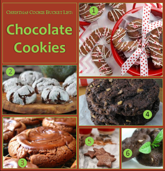 List Of Christmas Cookies
 Christmas Cookie Bucket List