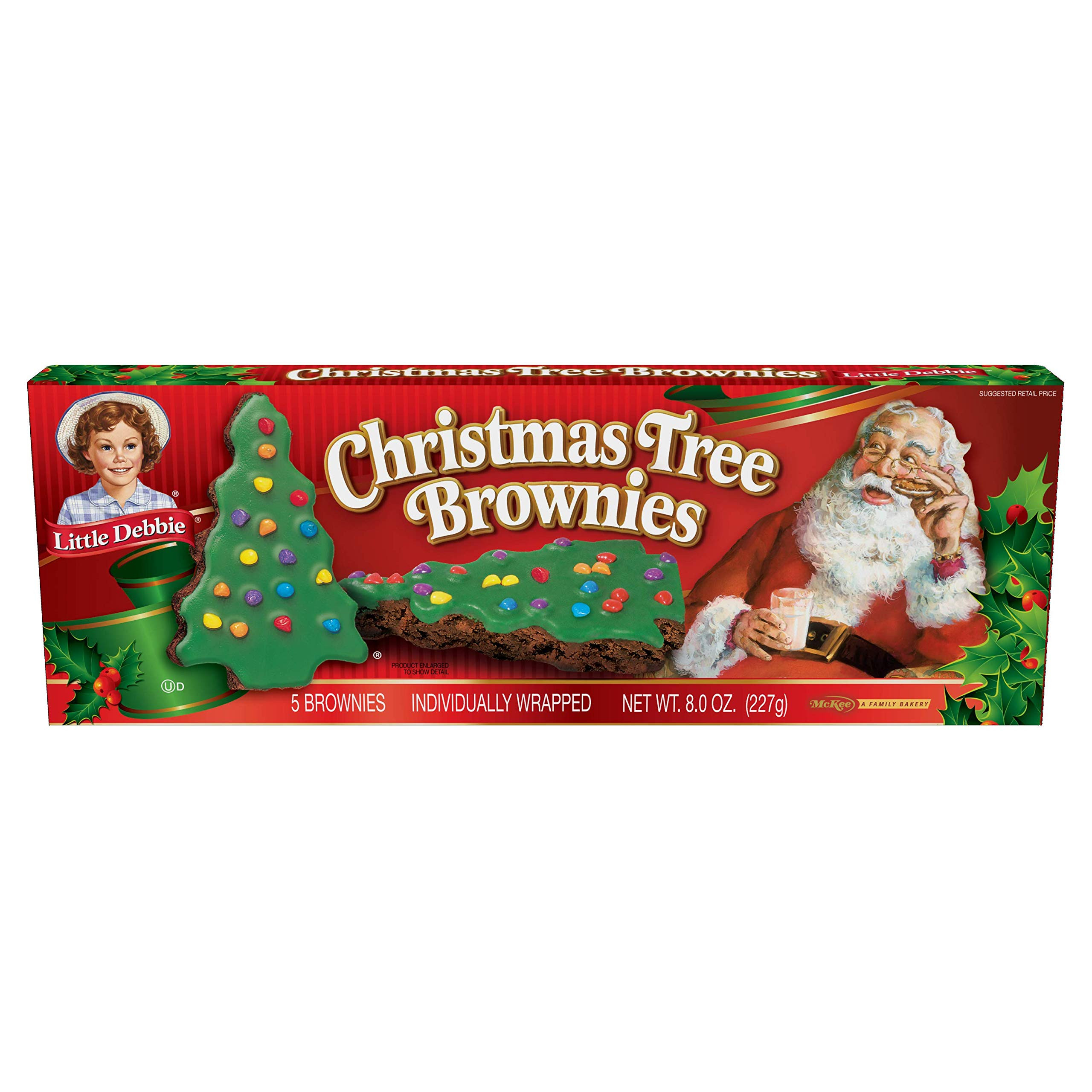 Little Debbie Christmas Tree Brownies
 Little Debbie Vanilla Christmas Tree Cakes 2 Pack
