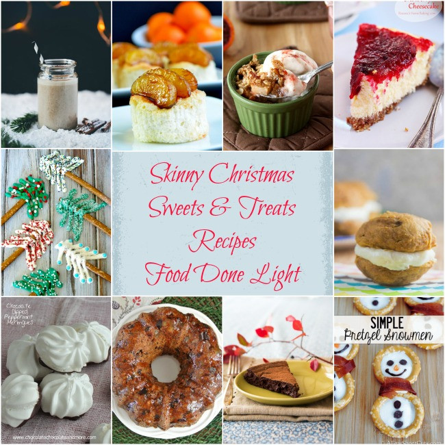Low Calorie Christmas Desserts
 Skinny Christmas Sweets and Treats Food Done Light