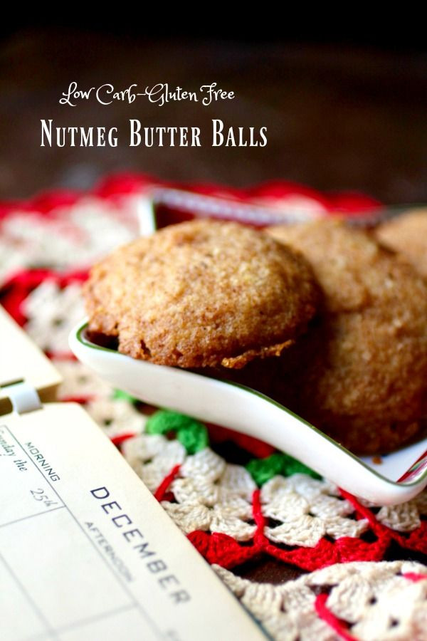 Low Carb Christmas Recipes
 Low Carb Christmas Cookies Nutmeg Butter Balls lowcarb