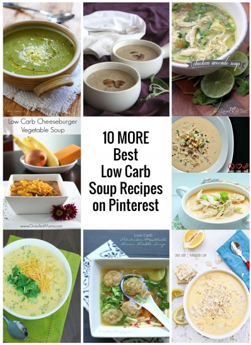 Low Carb Fall Recipes
 10 More Best Low Carb Soup Recipes from Pinterest