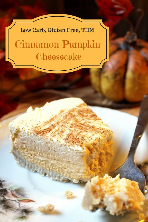 Low Carb Fall Recipes
 Low Carb Cinnamon Pumpkin Cheesecake Recipe