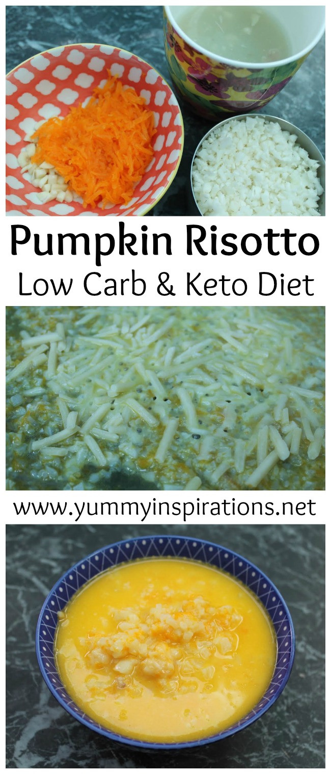 Low Carb Fall Recipes
 Low Carb Pumpkin Risotto Recipe Keto Cauliflower & Fall