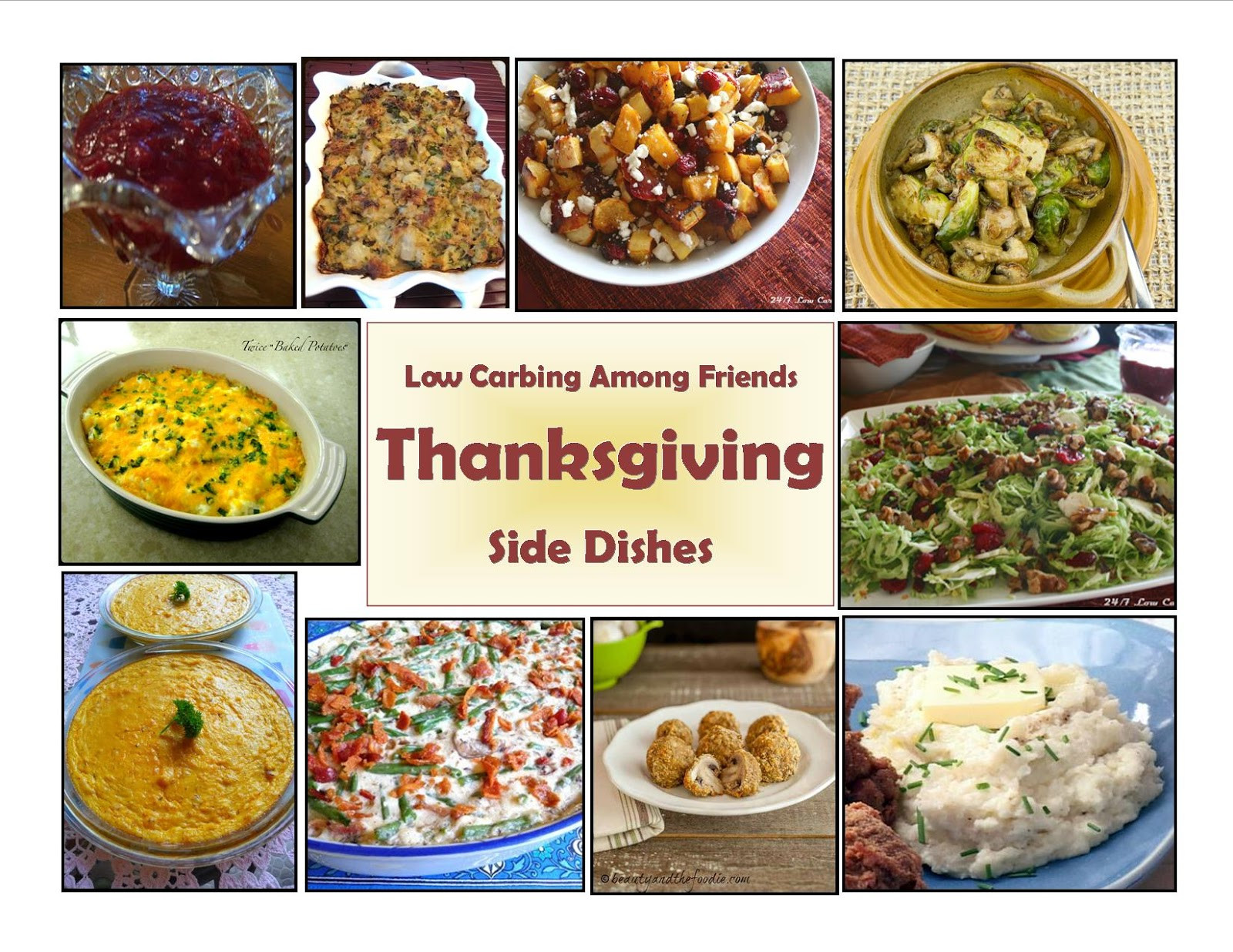 Low Carb Thanksgiving Side Dishes
 24 7 Low Carb Diner Thanksgiving Sides Round Up