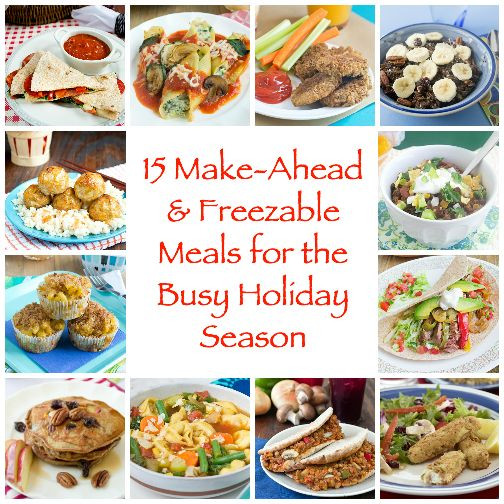 Make Ahead Christmas Dinner
 86 best Make Ahead & Freezable Meals images on Pinterest