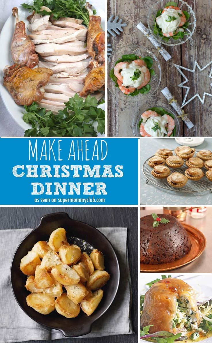 Make Ahead Christmas Dinner
 17 Best images about Christmas Dinner on Pinterest