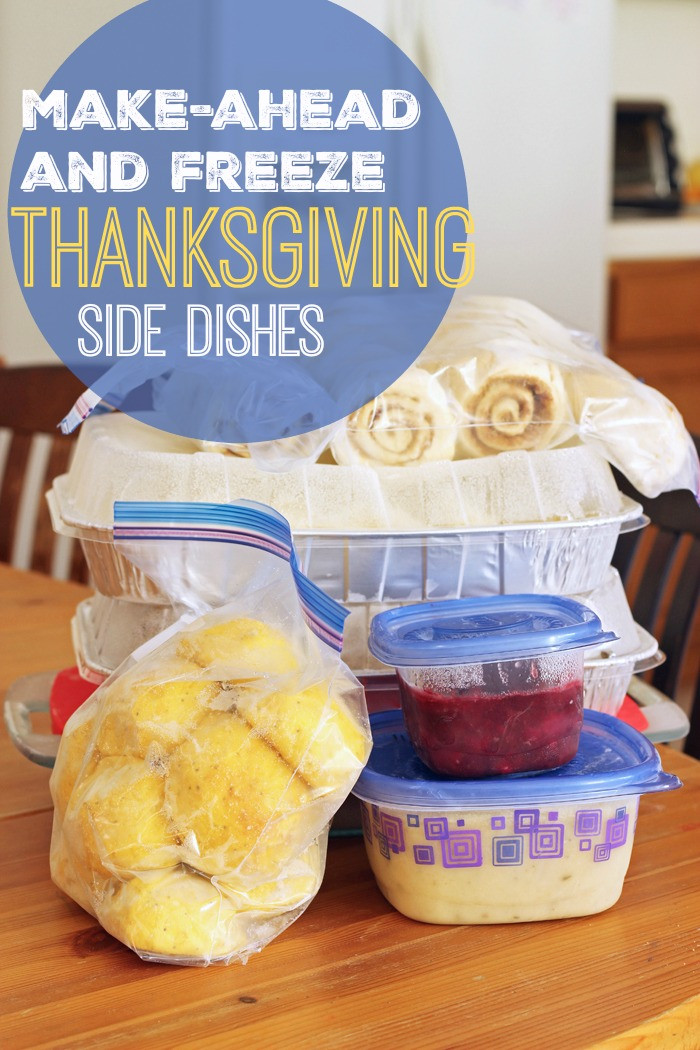 Make Ahead Thanksgiving Dishes
 Make Ahead and Freeze Thanksgiving Side Dishes Faithful