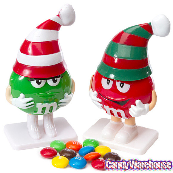 M&amp;M Christmas Cookies
 M&M s Minis Candy Filled Christmas Figurines 12 Piece