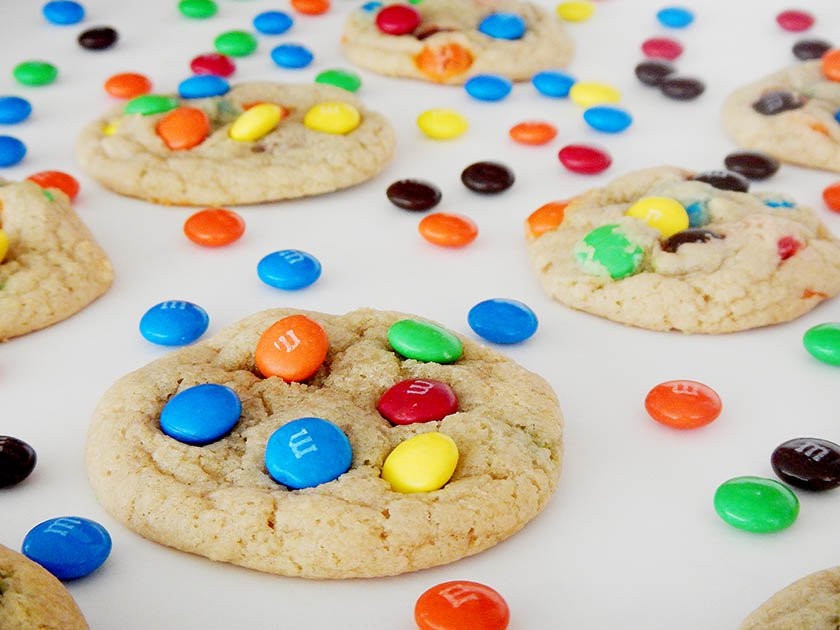 M&amp;M Christmas Cookies
 Kids Will Love These Colorful M&M Cookies