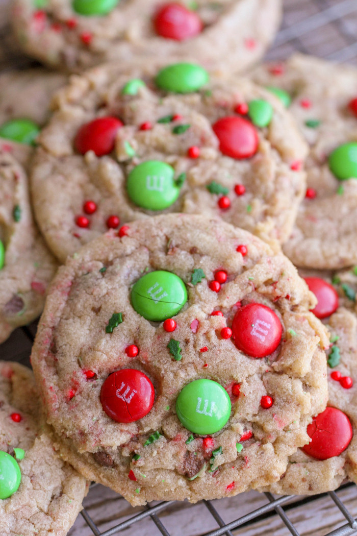 M&amp;M Christmas Cookies Recipe
 FAVORITE Christmas Cookies recipe