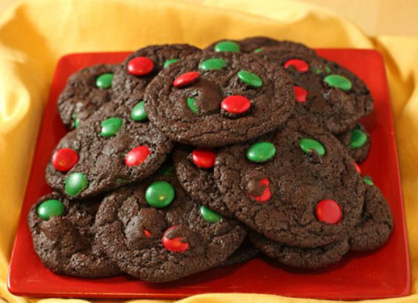 M&amp;M Christmas Cookies Recipe
 36 Easy Christmas Cookie Recipes To Try This Year