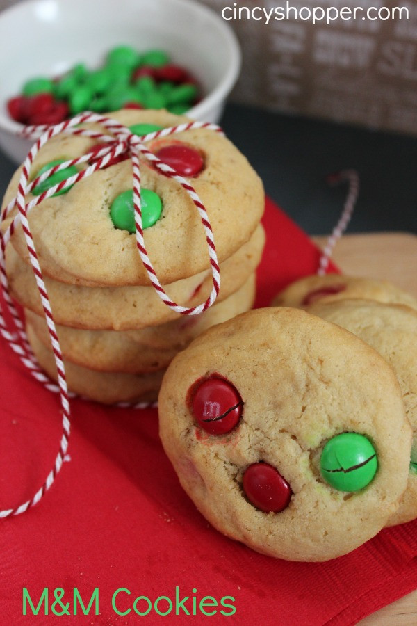 M&amp;M Christmas Cookies Recipe
 50 Christmas Cookie Recipes
