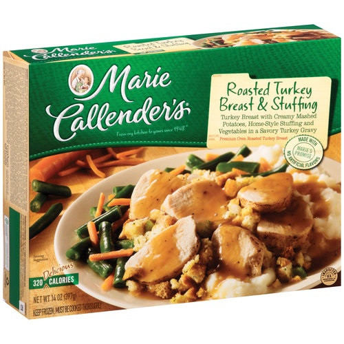 Marie Callendars Thanksgiving Dinner
 Marie Callender s Frozen Dinner Roasted Turkey Breast