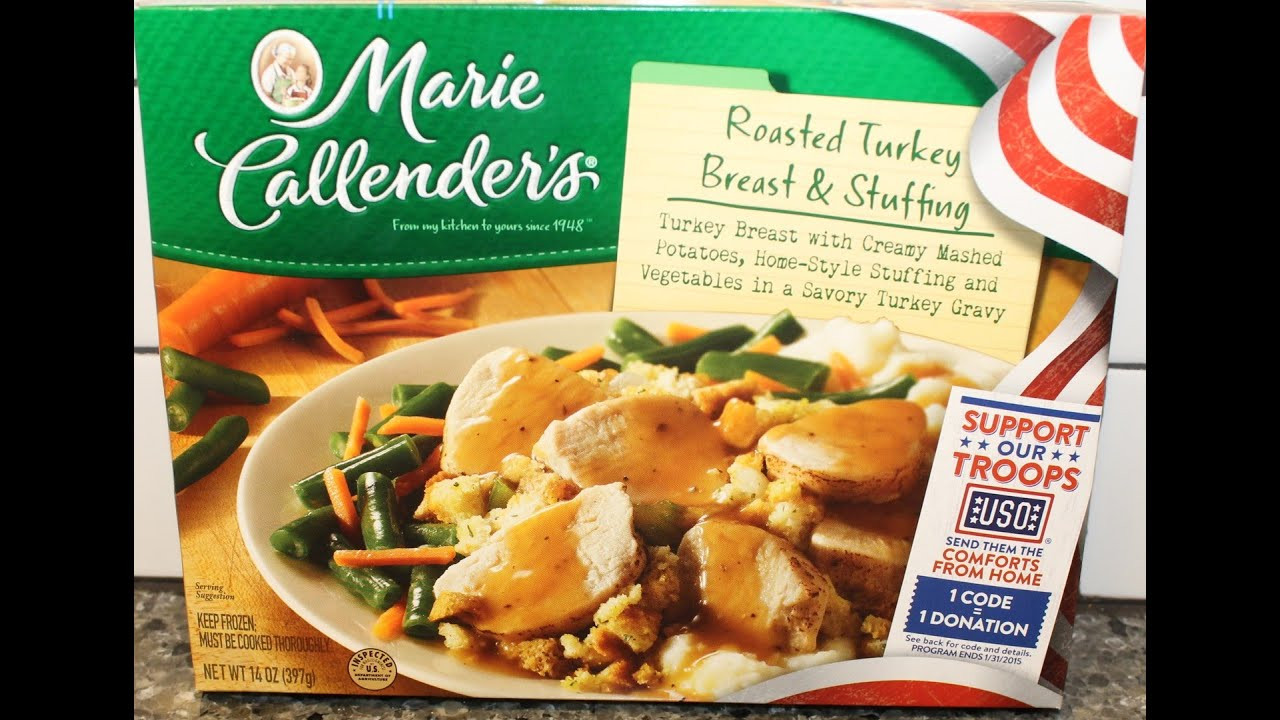 Marie Callender'S Thanksgiving Dinner
 Marie Callender’s Roasted Turkey Breast & Stuffing Review