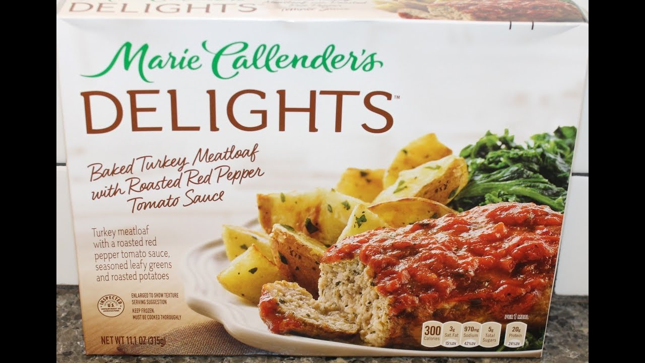 Marie Callender'S Thanksgiving Dinner
 Marie Callender’s Delights Baked Turkey Meatloaf with