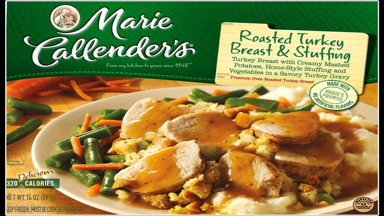 Marie Callender'S Thanksgiving Dinner
 Marie Callender s Oven Roasted Turkey & Stuffing Dinner