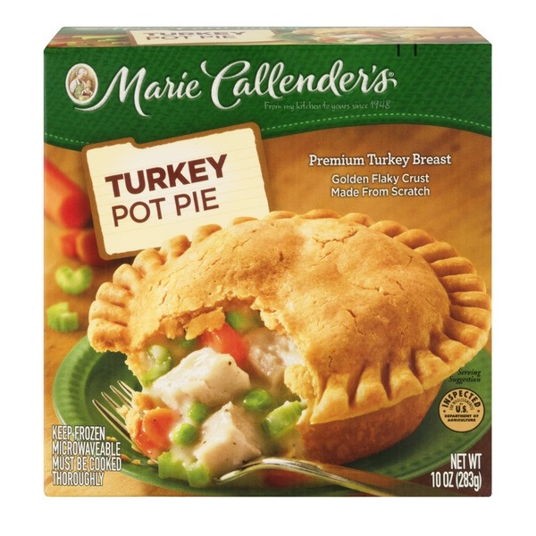 Marie Callender'S Thanksgiving Dinner
 Marie Callender s Pot Pie Turkey from Kroger Instacart