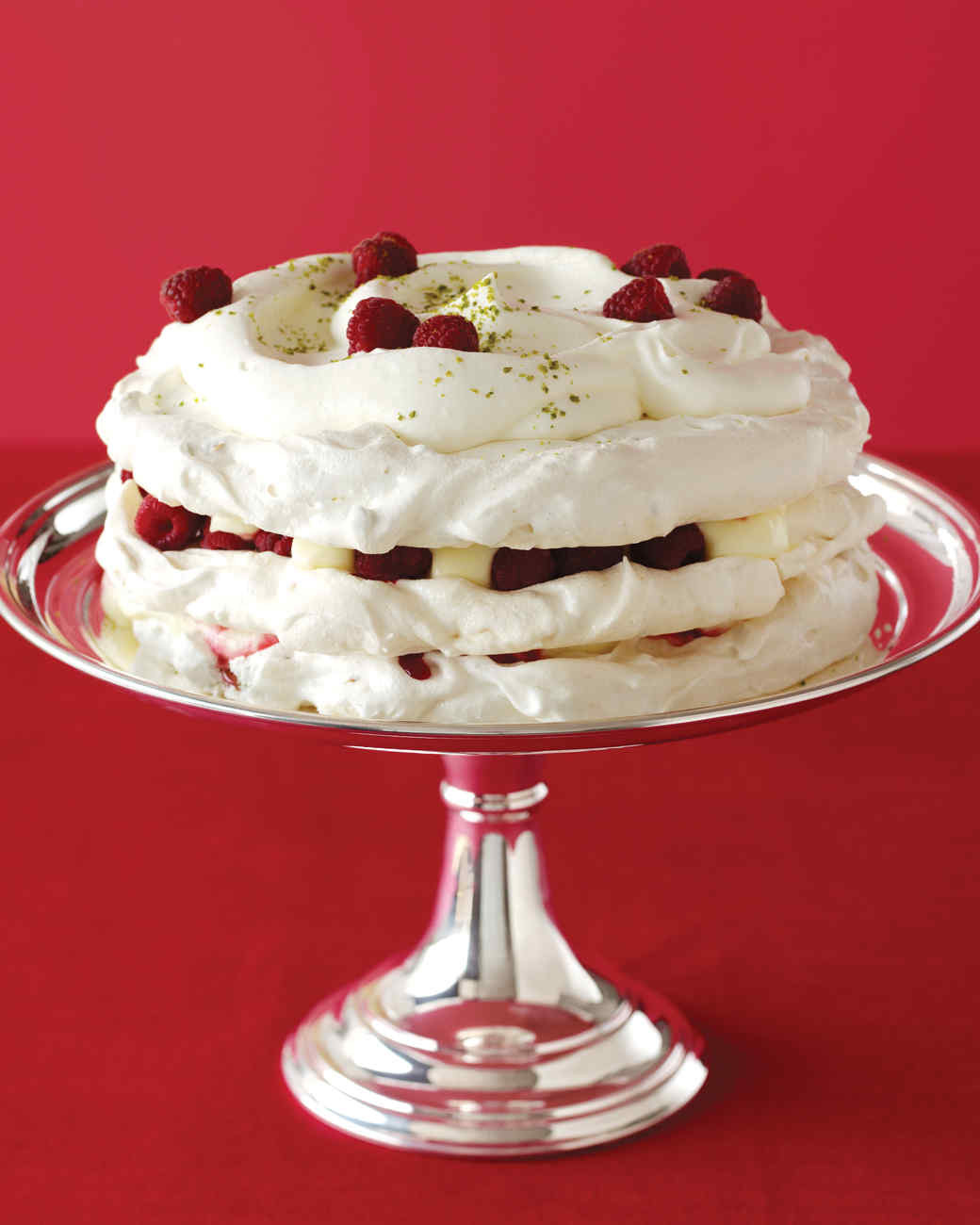 Martha Stewart Christmas Desserts
 Pistachio Dacquoise Recipe