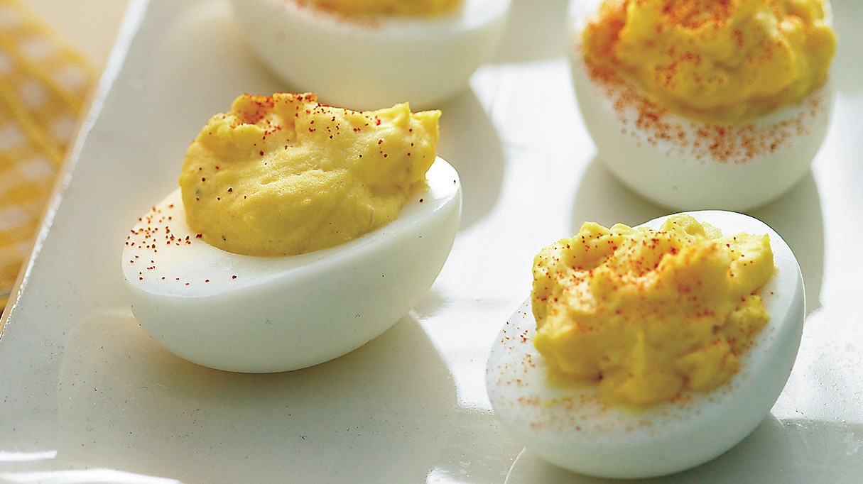 Martha Stewart Halloween Deviled Eggs
 Creamy Deviled Eggs