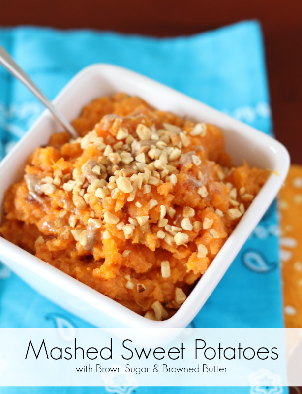 Mashed Sweet Potatoes Thanksgiving
 The Best Thanksgiving Sweet Potato Recipe Mashed Sweet