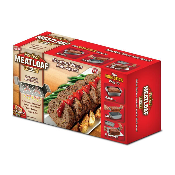 Meatloaf Falls Apart
 Perfect Meatloaf Pan Set Meatloaf That Never Falls Apart