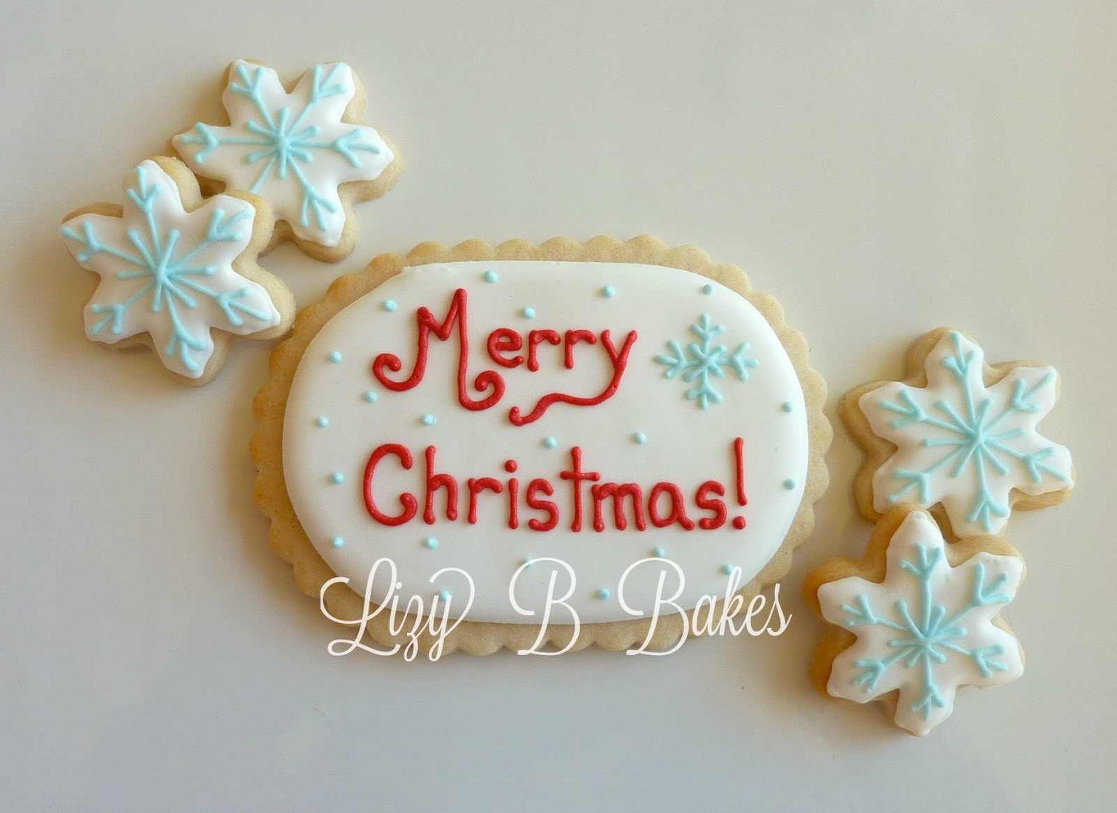 Merry Christmas Cookies
 Lizy B Christmas cookies lly
