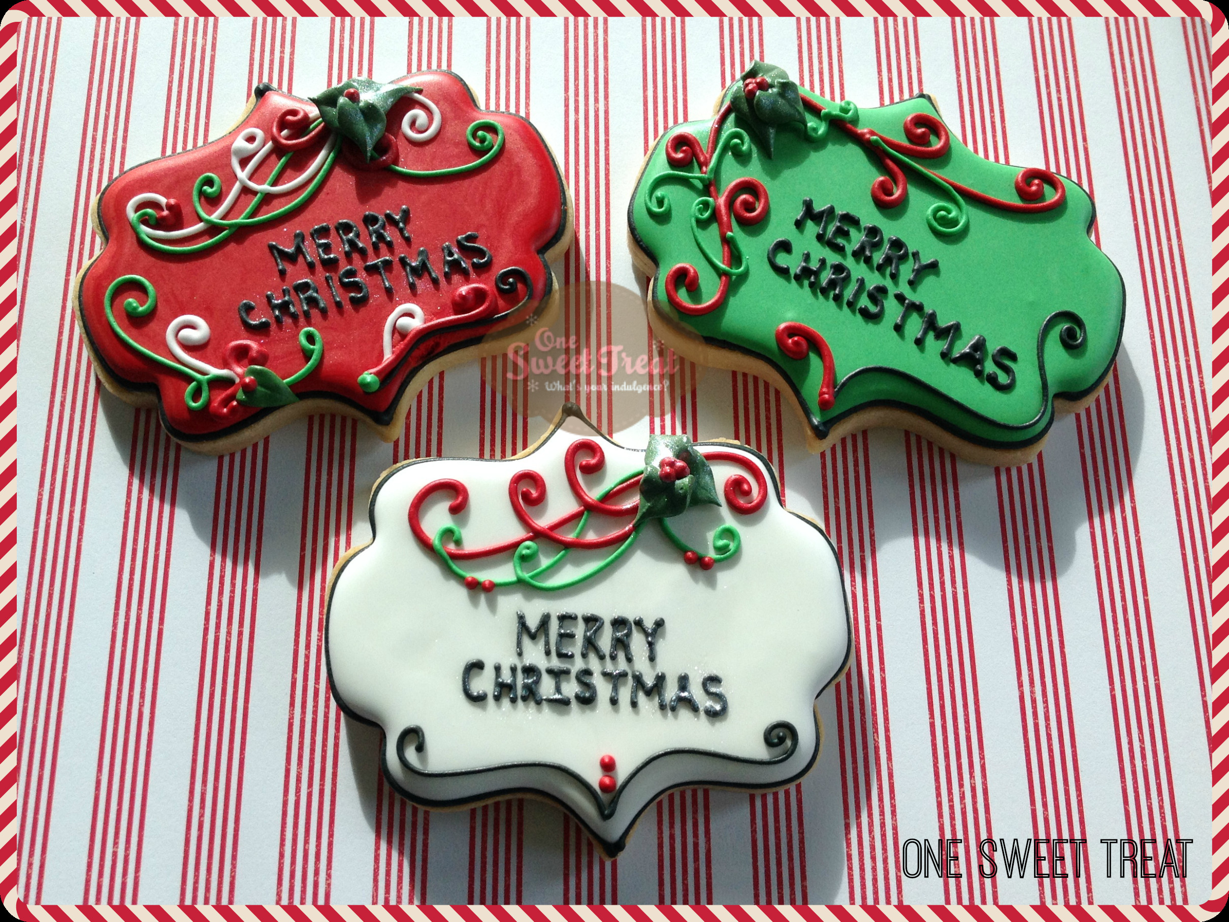 Merry Christmas Cookies
 e Sweet Treat 2014 January